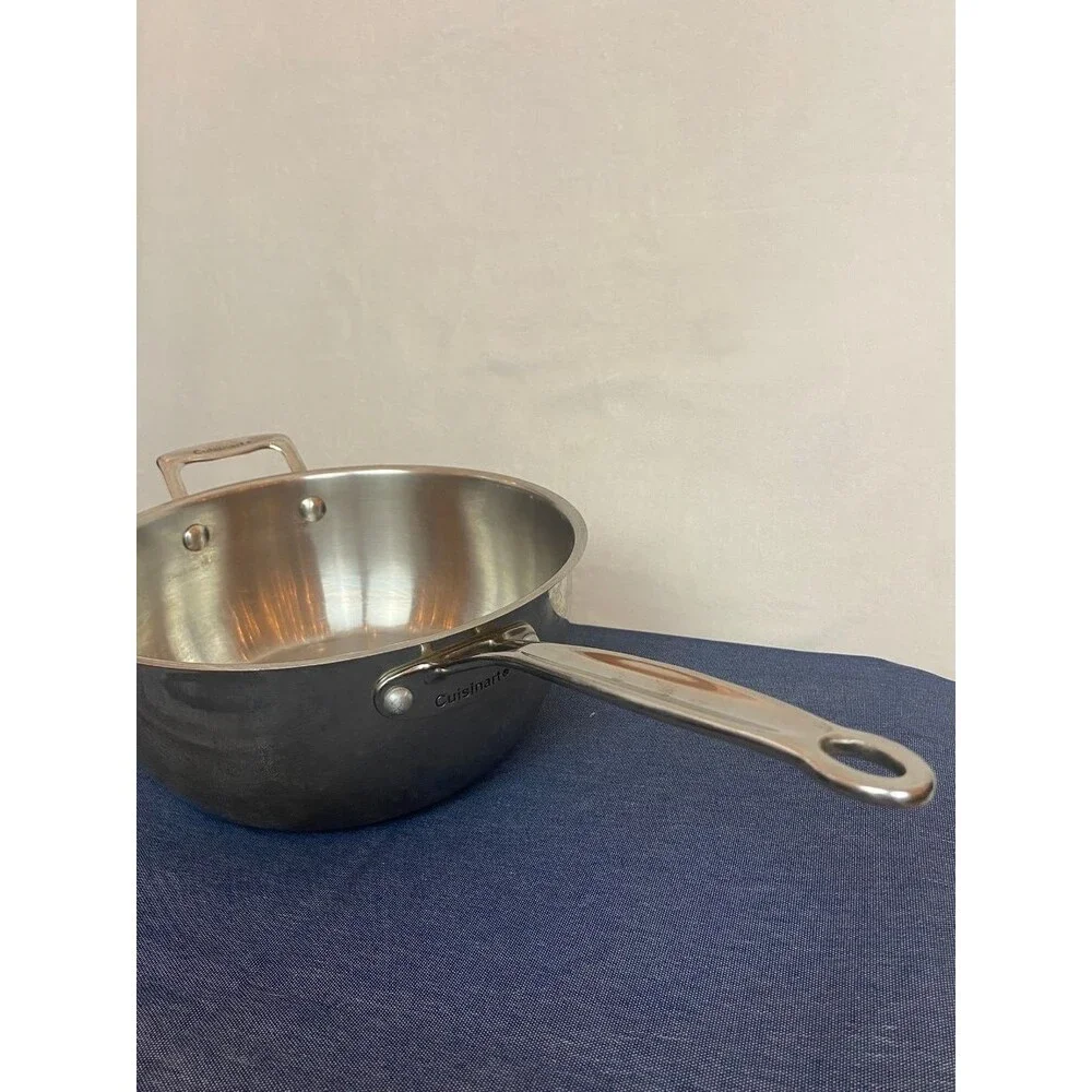 Cuisinart 755-26HD All Purpose 5.5 Qt Stainless Steel Deep Saute Pan